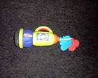 Playskool Flashlight Red/Green/Whit​e VERY HARD TO FIND LOOK NICE 