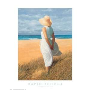  David Schock   Looking to Sea Size 30x24 Beautiful MUSEUM 