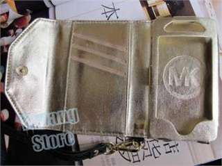Snake Skin Leather Wallet Card Bag W/Strap Flip Case Cover For iPhone 