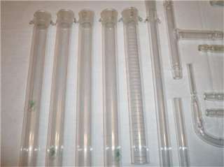20 lot Organic Chemistry Lab Glassware Kimax Pyrex set kit 