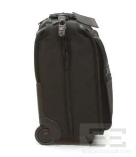 Tumi Alpha Black Ballistic Nylon Wheeled Carry On Garment Bag  