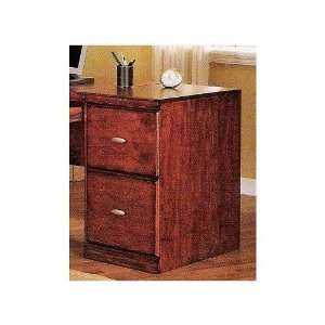  Oak finish wood filing cabinet