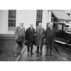  1924 photo M.A. Leese, Isaac Gans, J.T. Seymour, and James 