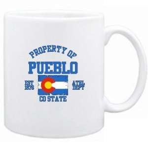   Property Of Pueblo / Athl Dept  Colorado Mug Usa City