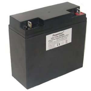  LiFePO4 Battery 12V 17Ah (204Wh, 34A rate) with PCM, Replace SLA 