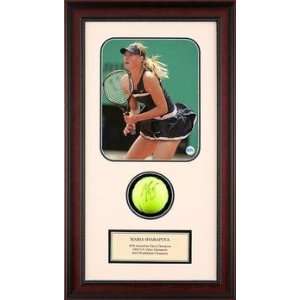 Maria Sharapova Autographed Ball Memorabilia  Sports 
