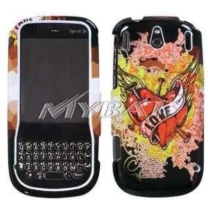  Snap On Plastic Phone Design Case Cover Love Tattoo For 