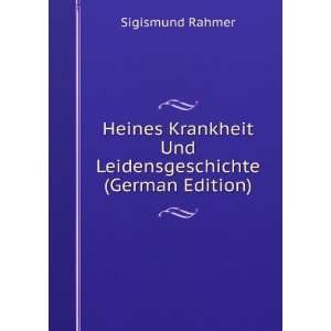   Und Leidensgeschichte (German Edition) Sigismund Rahmer Books