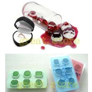   Mold Jelly Silicone Cool diamond chocolate candy Maker Shaped  