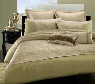   tone duvet cover set with rain forest pastel tones of nature green