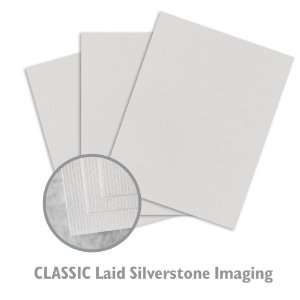  CLASSIC Laid Silverstone Paper   500/Ream