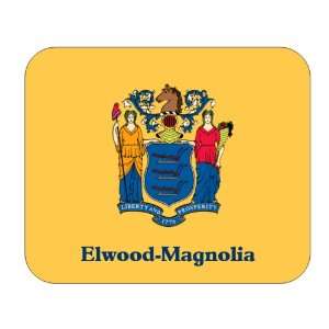  US State Flag   Elwood Magnolia, New Jersey (NJ) Mouse Pad 