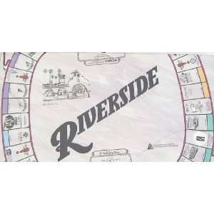  The City of Riverside Game Monopoly Style Toys & Games