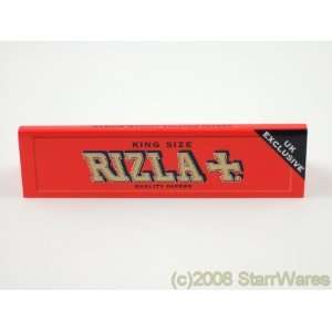  Rizla Red King Size Narrow Cigarette Rolling Papers   10 