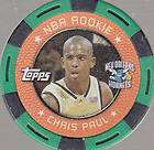 2005 2006 Unopened Box Topps NBA Poker Chips Chris Paul  