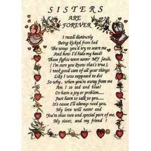  Sisters Are Forever Poster Print