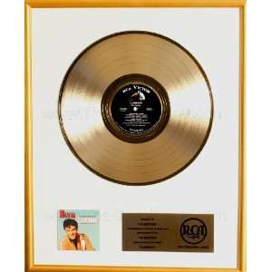  Elvis Presley Clambake Soundtrack Gold LP Record Award Non 