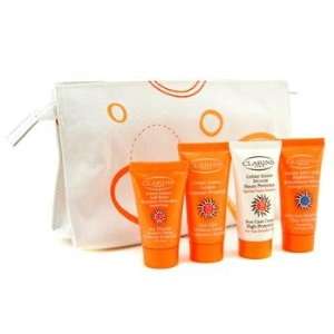 Exclusive By Clarins Travel Set Sunscreen Cream + Soothing Cream 