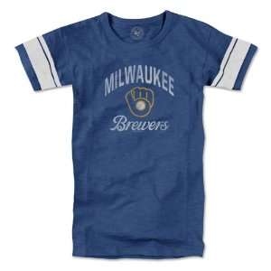  Milwaukee Brewers Womens Bleacher Blue 47 Brand Gametime 