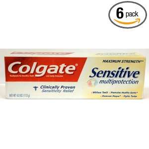  Colgate Sensitive Multiprotection Toothpaste, 4 Oz (Pack 