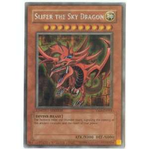  Slifer the Sky Dragon YMA EN001 Secret Rare Toys & Games