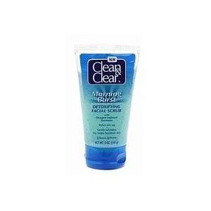  Clean & Clear Morning Burst Detoxifying Facial Scrub 5oz 
