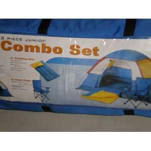   Piece Junior Combo Set  Tent, Sleeping Bag, Chair