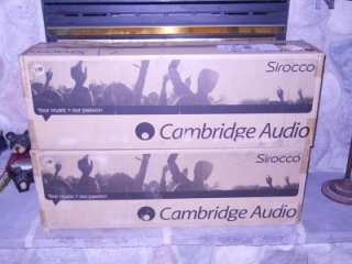 Cambridge Audio Sirocco S70 B Tower Speakers Pair Black  