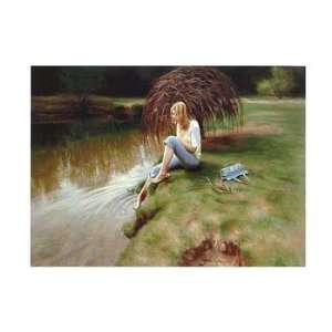   Tranquil Waters   Poster by Tina Spratt (31.5 x 23.5)