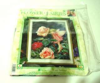 FLOWER FAIRIES by Cicely Mary Barker 5517 Rose Fairy Cross Stitch 
