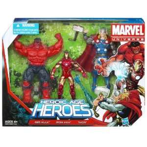  Marvel Universe 3 3/4 Inch Action Figure 3Pack Heroic Age 