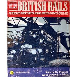  British Rails Great Britain Railbuilding Game 1984 Edition 