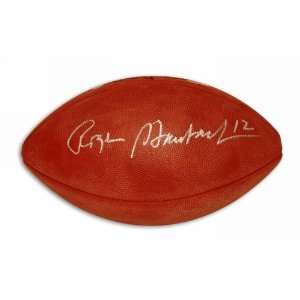  Autographed Roger Staubach NFL Football