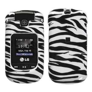  LG VX8370 (Clout), Zebra Skin Phone Protector Cover 