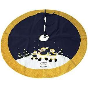    San Diego Chargers 48 Snowman Tree Skirt