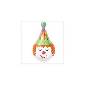  Clown Shaped Foil Balloon Toys & Games