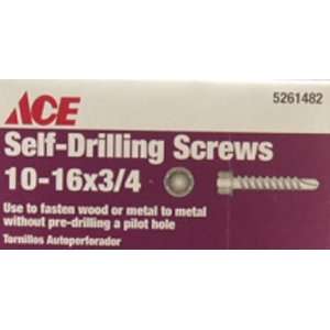  Bx/1lb x 2 Ace Self Drilling Sheet Metal Screw (46177 ACE 