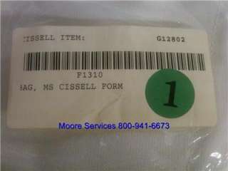 Ms Cissell Form Finisher F1310 Cover Bag Suzie NIP Bag Assembly FH 