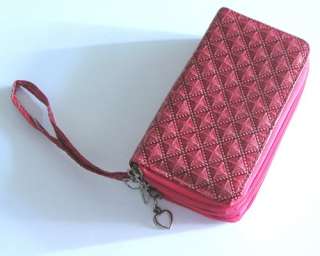 10% off Fashion Womens Purse /Wrist Wallet/Key bag RED  