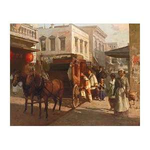Mian Situ Pacific Carriage Co San Francisco 1905 Masterwork Canvas 