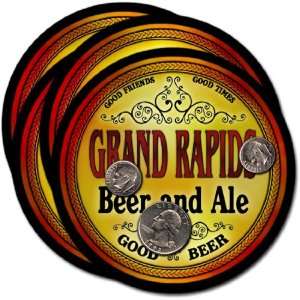  Grand Rapids , WI Beer & Ale Coasters   4pk Everything 