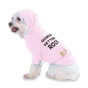  Gordon Setters Rock Hooded (Hoody) T Shirt with pocket for 