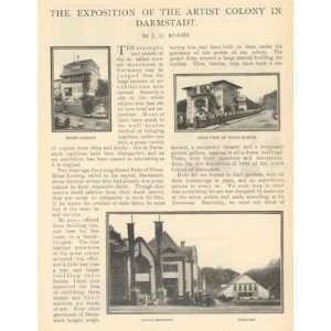    1901 Exposition of Artist Colony Darmstadt Germany 