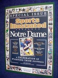 Notre Dame Sports Illustrated SI Commemorative POSTER  