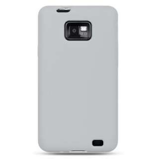 Rubber Clear Soft Gel Silicone Skin Case Phone Cover Samsung Galaxy S2 