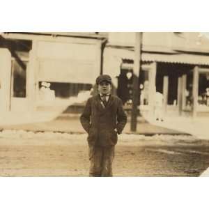 1912 child labor photo Steven Fortier, 111 Talman St., (about 13 