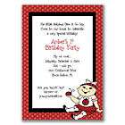 Ladybug Baby Invitations Shower or 1st Birthday Party