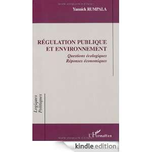 Régulation publique et environnement.  Questions écologiques 