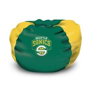 Seattle Supersonics NBA Team Bean Bag (102 Round) Sports 