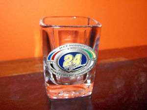 1998 Jeff Gordon NASCAR 3 Times Winston Cup Shot Glass  